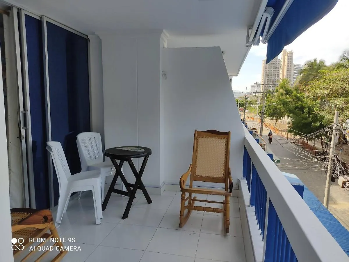 Karey 202,Apartamento Amoblado Frente Al Mar Apartment Gaira